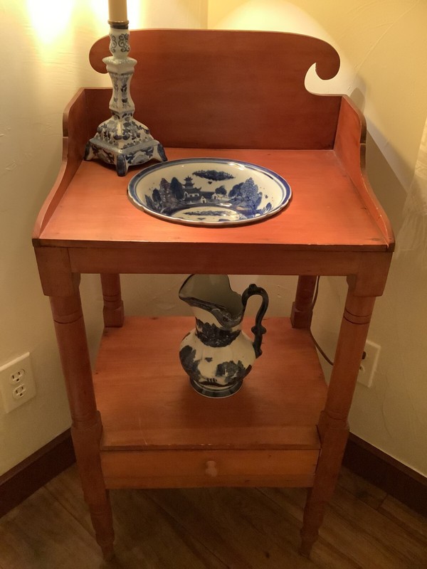 Antique Wash Stand, New England, 19th century