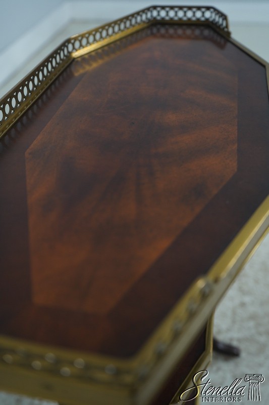 L72178: THEODORE ALEXANDER Mahogany 3-Tier Butler’s Side Table gallery