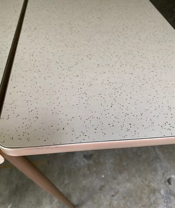 VTG MID CENTURY MODERN MCM DROP LEAF TABLE— one leaf hinge needs to be replaced gallery
