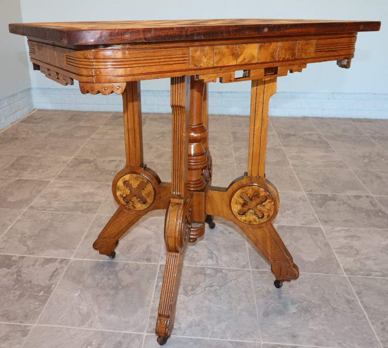 French Neo-Renaissance gaming table, circa 1875–1895 gallery