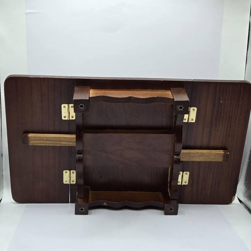 VTG Drop Leaf Table Salesman Sample Dollhouse Furniture Wood Works No Legs 14×8 gallery