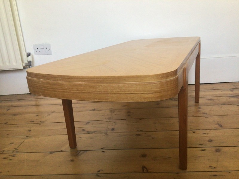 Vintage Mid Century Teak Side Table - Stateroom by Stonehill Furniture. gallery