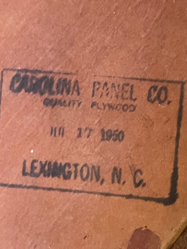 1950 Carolina Panel Company console table gallery