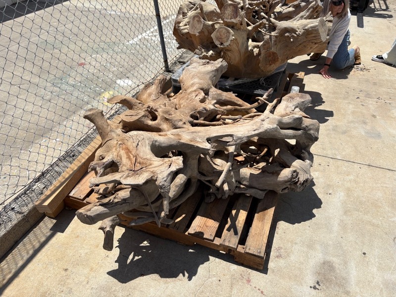 Walnut Root Ball ,Dining Table, Conference Desk Pedestal Base , 44 X 53 X 28H gallery