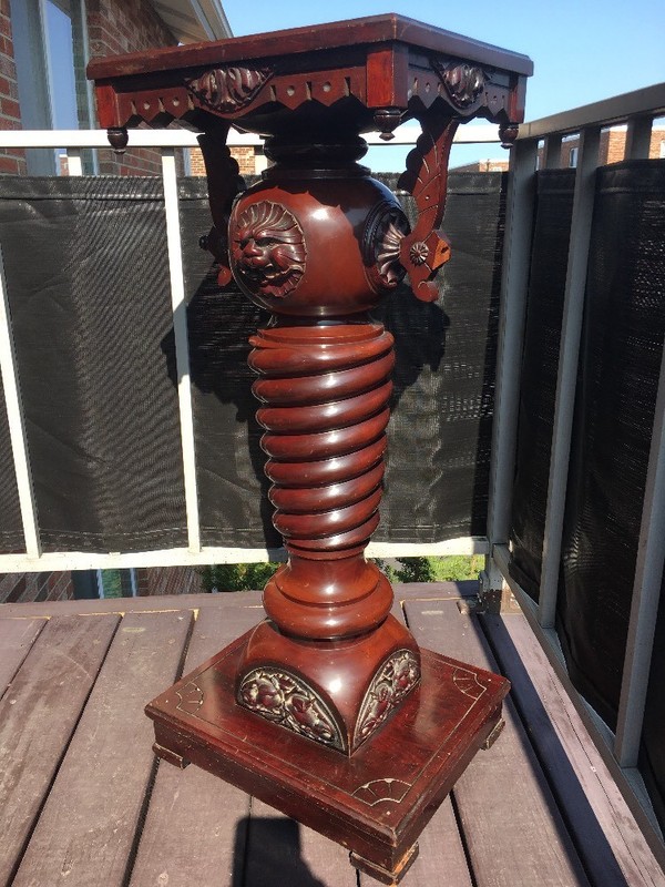 Rogers Group "Style" Pedestal Base;John Rogers;Rare;Victorian;1880-1899Statue;#4 gallery