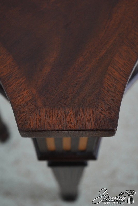 L67092: HENKEL HARRIS Adams Style Mahogany Console Serving Table gallery
