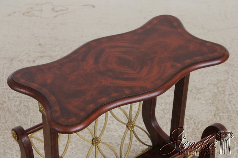 L72973: MAITLAND SMITH Regency Mahogany Magazine Table gallery