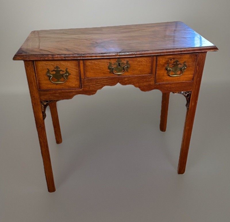 Antique American Walnut Lowboy, Mid-Atlantic Colonies, C 1780 gallery