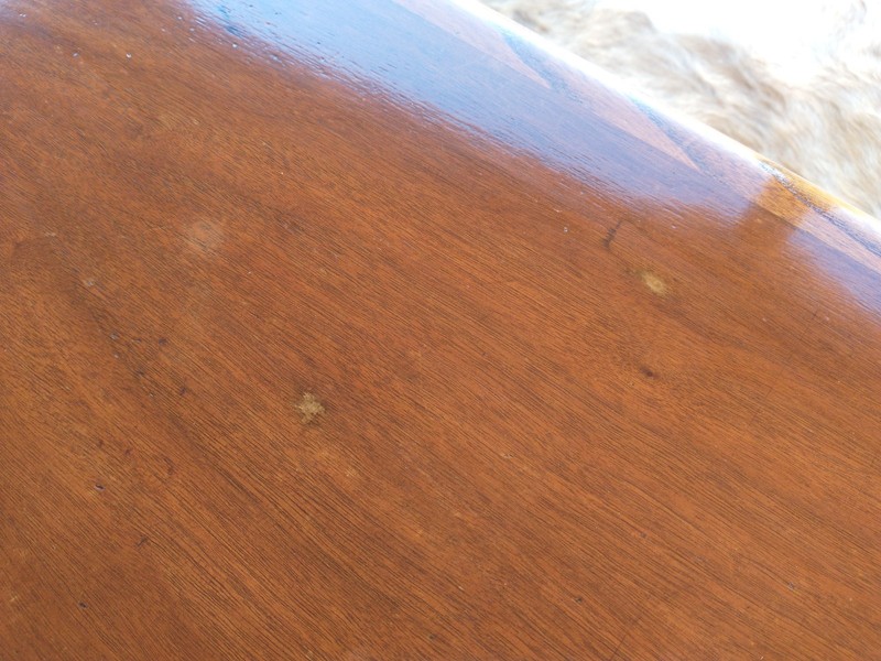 Vintage MCM Lane Acclaim Coffee Table Walnut / Ash; 1964; Andre Bus; refinished gallery