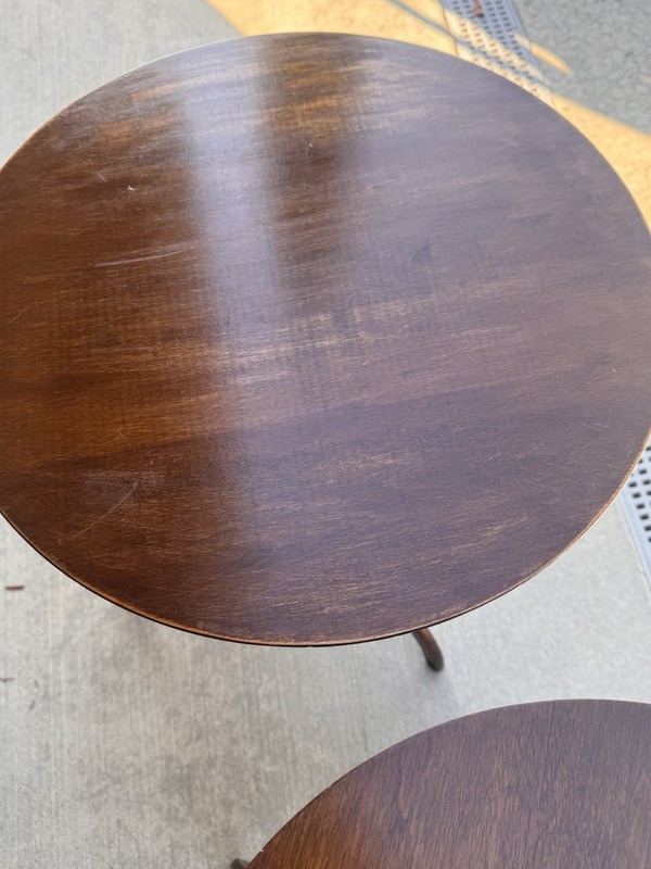 Shaker Workshop End Tables Set Meausresbtall 25” Around 18” gallery