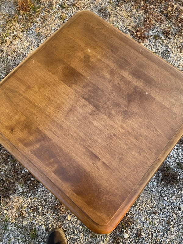 Ethan Allen Heirloom Maple Nutmeg Record Cabinet Holder End Table gallery