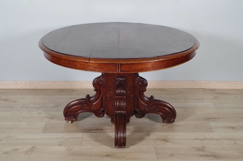 Napoleon III Mahogany Dining Table gallery