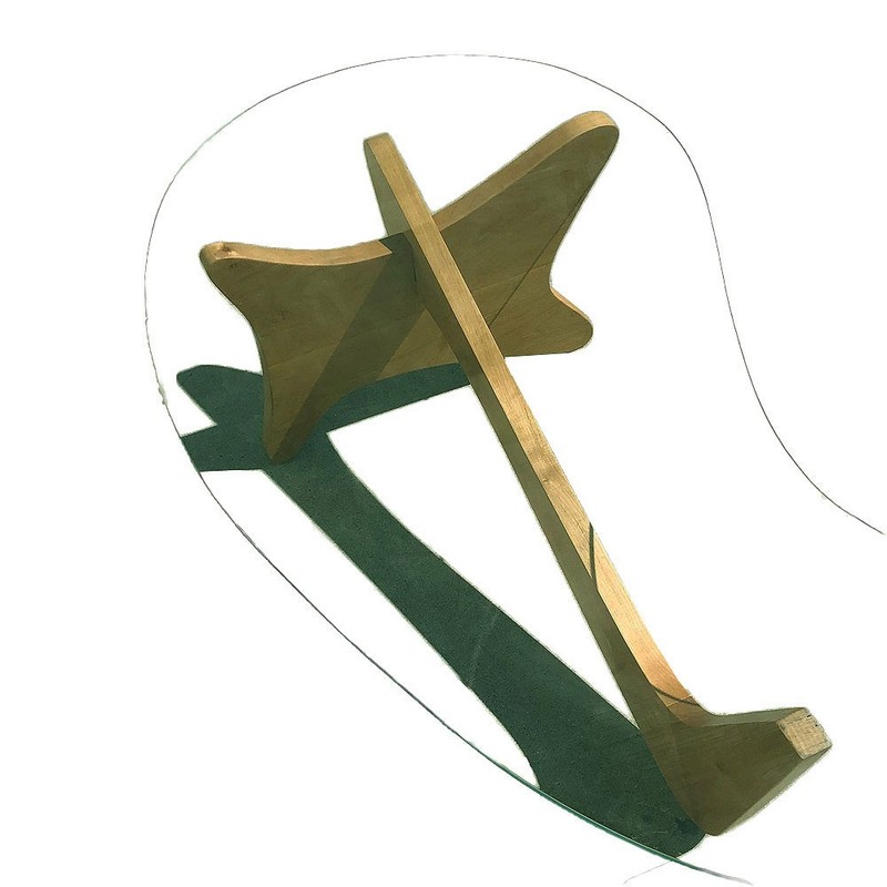 Mid-Century Noguchi Style Biomorphic "Airplane" Coffee Table gallery