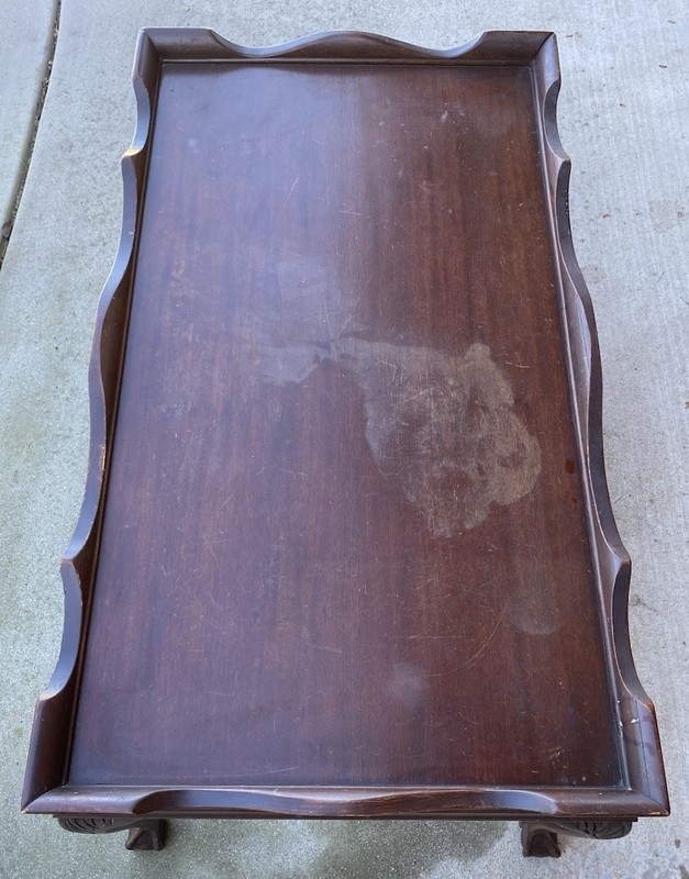 Antique Lexington Chair Co. Queen Anne style Tea Table gallery