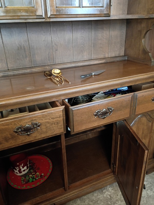 oak table and hutch gallery