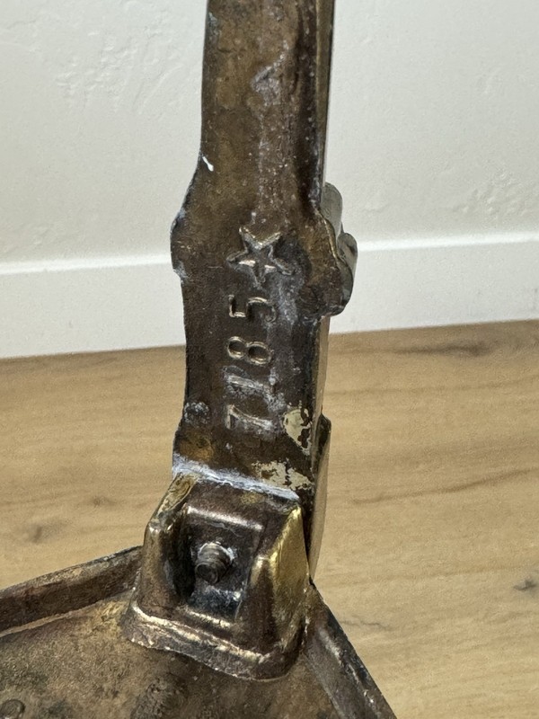 Antique Edwardian 3-Tier Brass Side Table – Ornate Claw Feet & Timeless Elegance gallery