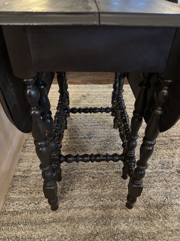 Wabash Walter & Co Antique Gate Leg Table. Circa 1890-1920’s gallery
