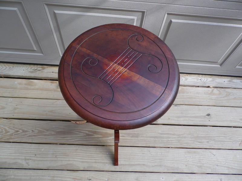 Antique Walnut Victorian Eastlake Occasional Table Gothic Plant Stand Bust Stand gallery