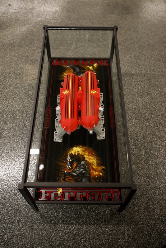 Ferrari Custom Intake Manifold Table gallery