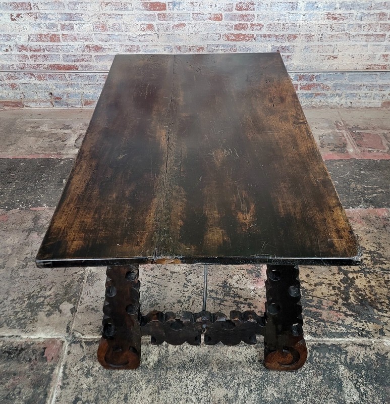 19th century Spanish Colonial Dining Table gallery