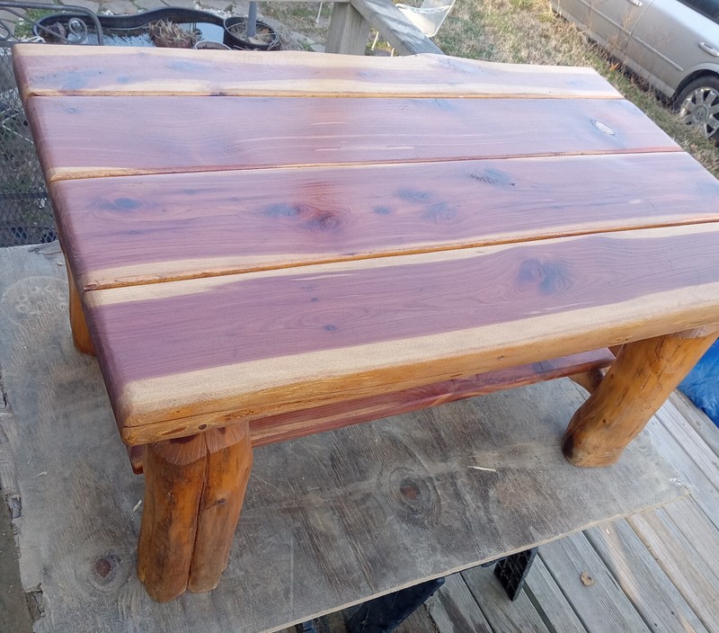 Old Cabin Cedar Coffee Table (CT59)