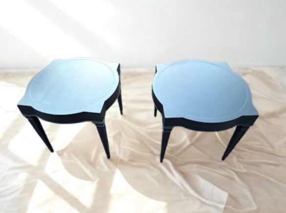 MCM End Tables/Nightstands/Sey Of 2 Weiman Heirloom/Black Mid Century Modern gallery