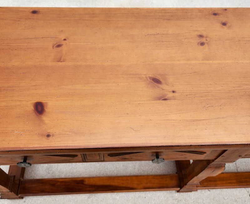 Huge Drexel Heritage Console Table 90" gallery