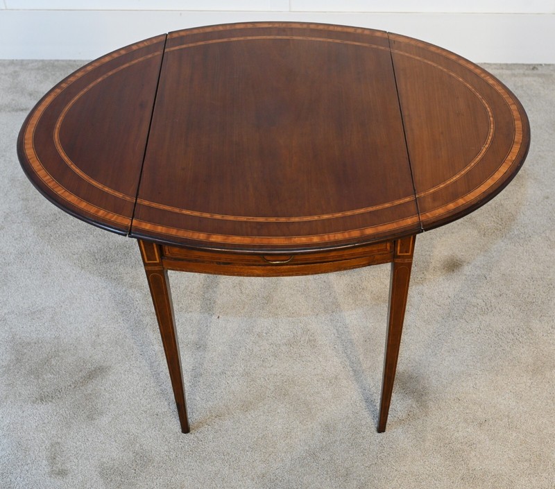 Sheraton Pembroke Table Drop Leaf Georgian 1790 gallery