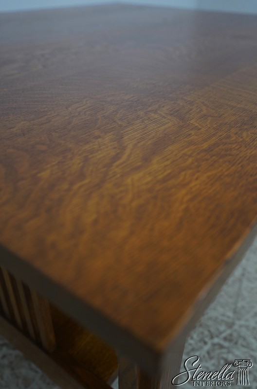 72333: STICKLEY Mission Oak Spindle Coffee Table gallery