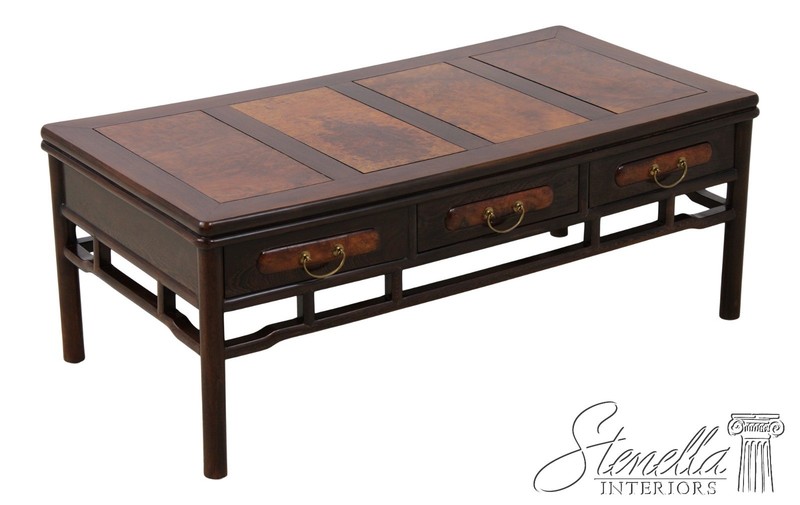 LF72041: Vintage Chinese Rosewood & Walnut Coffee Table