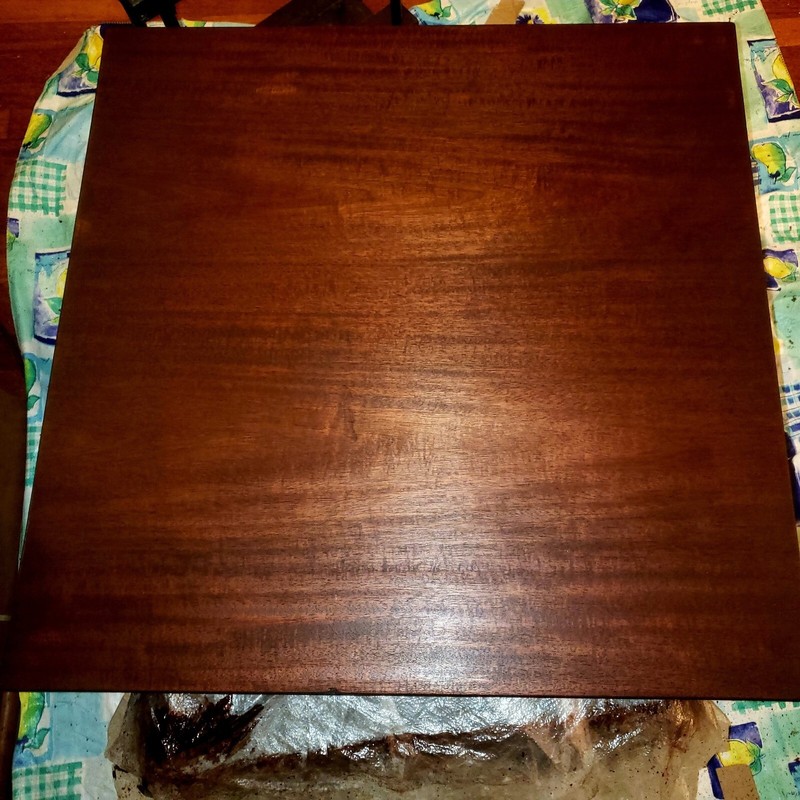 Imperial Mahogany coffee/cocktail/end contemporary look antique 1931 table gallery