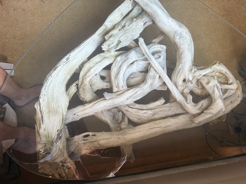 Driftwood table