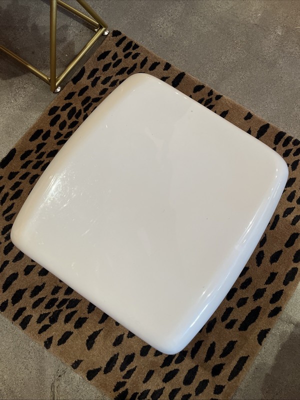 Vintage Italian Lacquer Fiberglass Side Table gallery