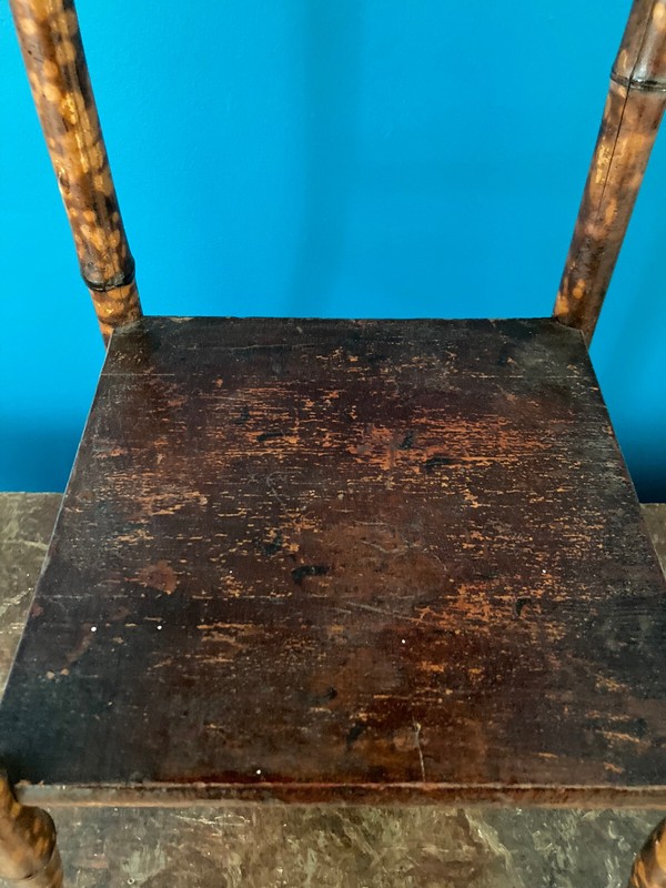 Vintage Bamboo Wicker Rattan Stand End Table Sewing Box gallery