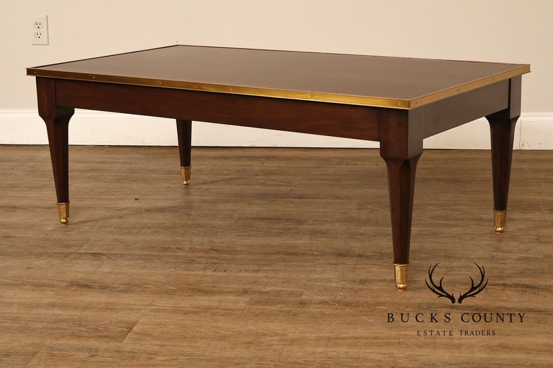 Theodore Alexander Mahogany Baron Cocktail Table gallery