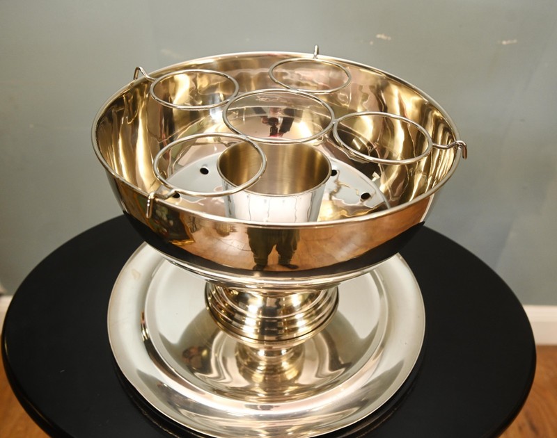 Art Nouveau Drinks Table Champagne Wine Ice Bucket Dom Perignon gallery