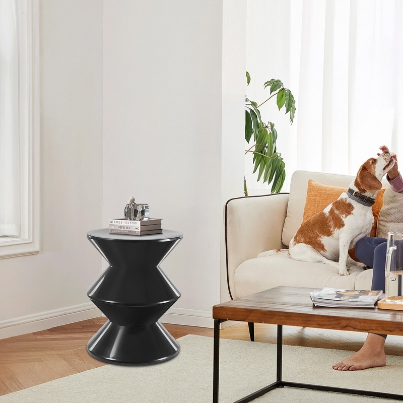 Floor Standing Side Table, Sofa Side Table, Modern Round End Table Living Rooms gallery