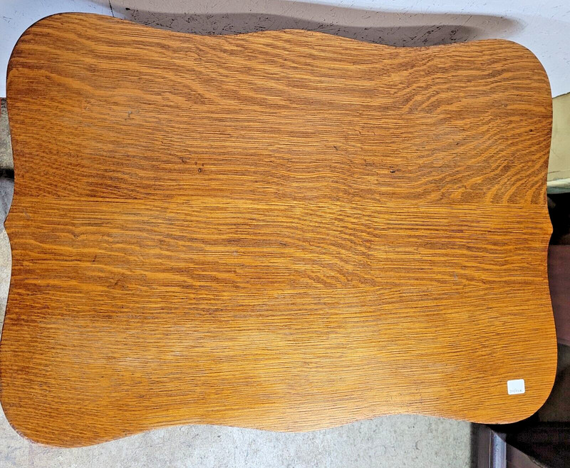 OAK 1/4 SAWN FRENCH STYLE LAMPSTAND AMERICAN gallery