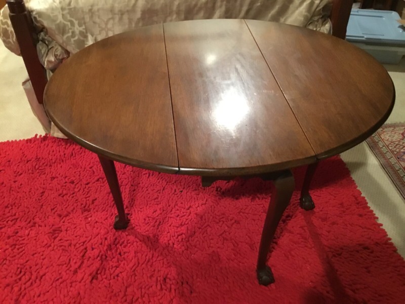 KITTINGER CW-134 Ball & Claw Colonial Williamsburg Double Drop Leaf Table gallery
