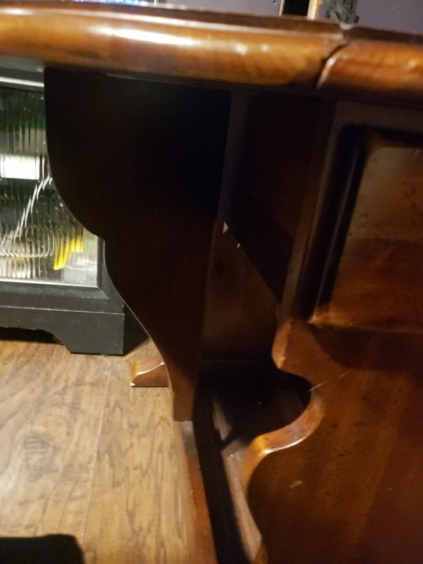 Ethan Allen Antique Pub Table Vintage. gallery