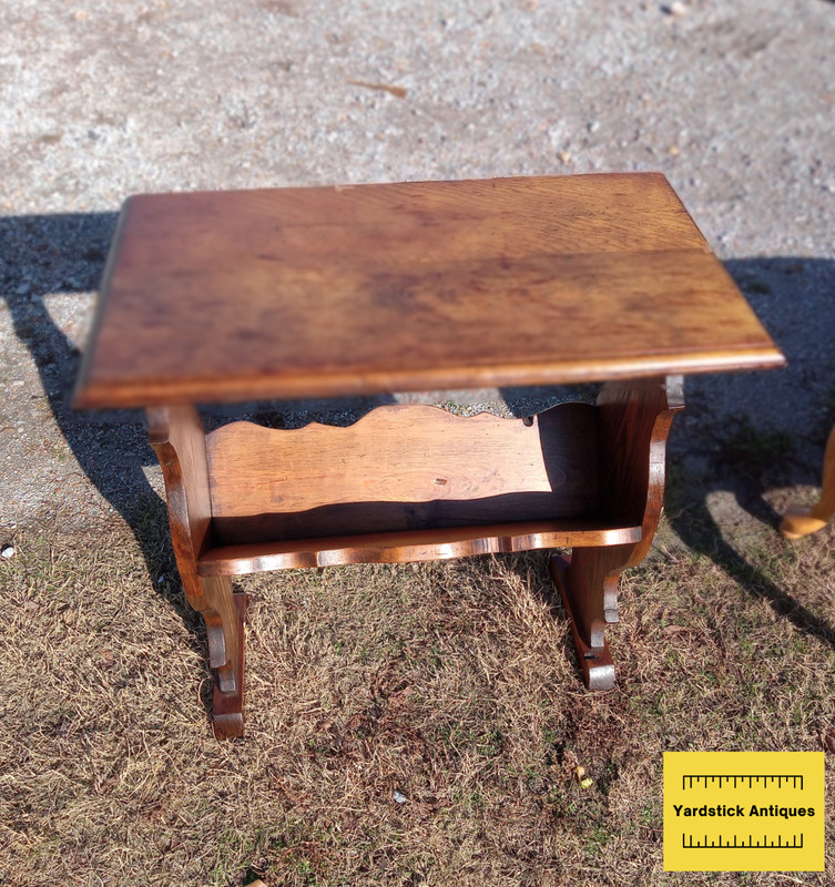 Pine Bookshelf Table / Side Table (BST-25)