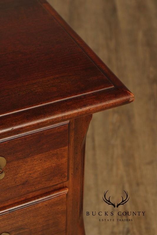 Queen Anne Style Cherry Lowboy Table gallery