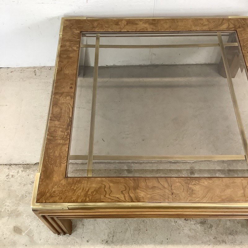 Vintage Square Regency Coffee Table gallery