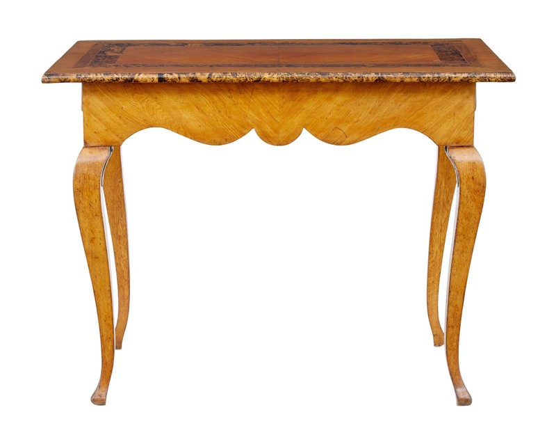 SWEDISH MID 19TH CENTURY ALDER ROOT OCCASIONAL TABLE gallery
