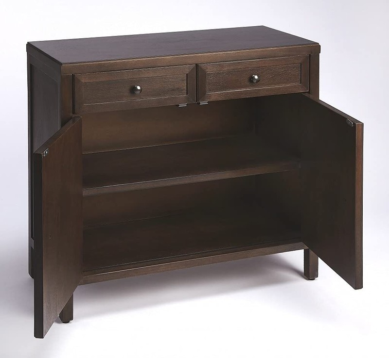 Imperial Coffee Console Cabinet gallery