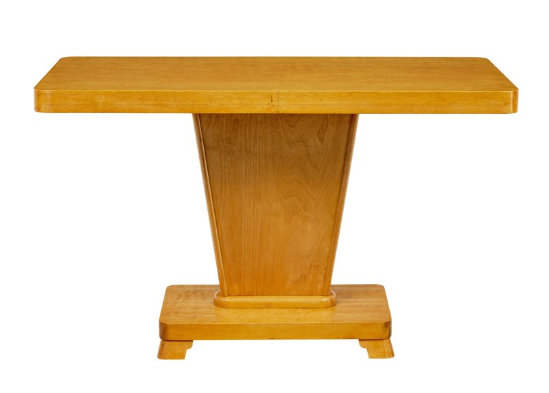 MID CENTURY SWEDISH BIRCH COFFEE TABLE