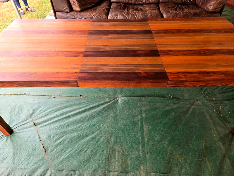 Dyrlund,Danish,dining table with leaf gallery