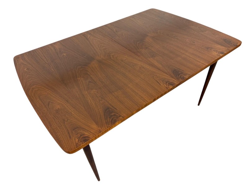 Mid-Century Modern Paul McCobb for Lane Denilator Walnut Dining Table Refinished gallery