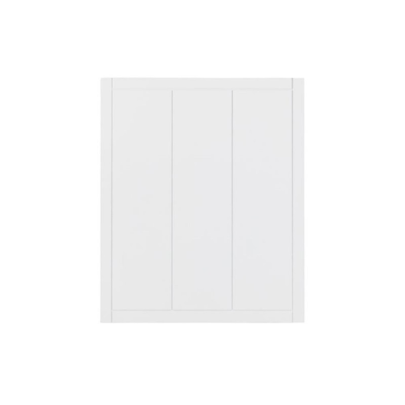 Linon Lisbon Five Piece Wood Tray Table Set in Whitewash gallery