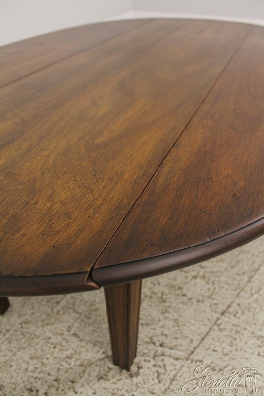 59475EC: KITTINGER T-342 Chippendale Mahogany Drop Leaf Coffee Table gallery